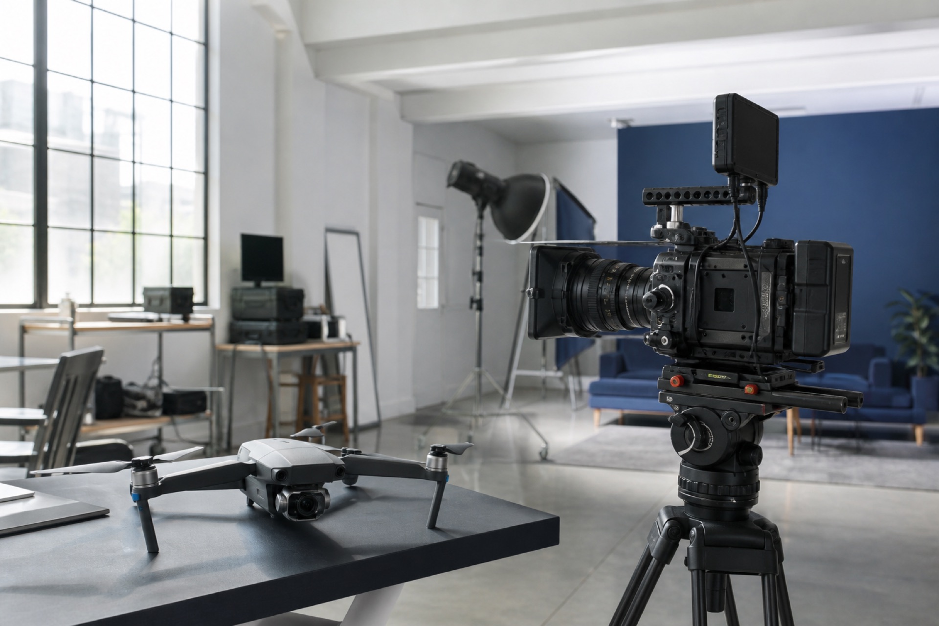 Creative media production studio
